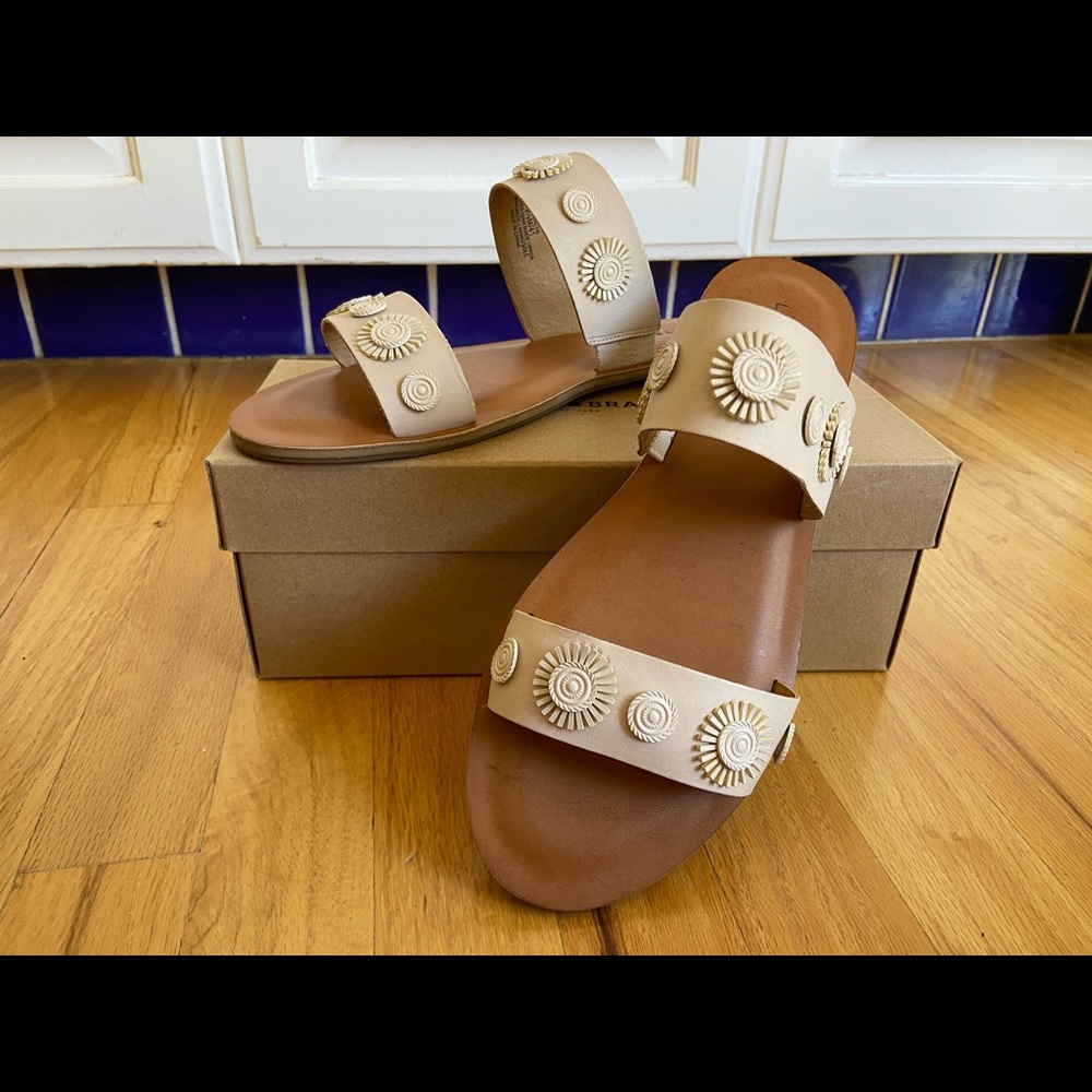 Lucky Brand Adalyn Open Toe Casual Slide Sandals